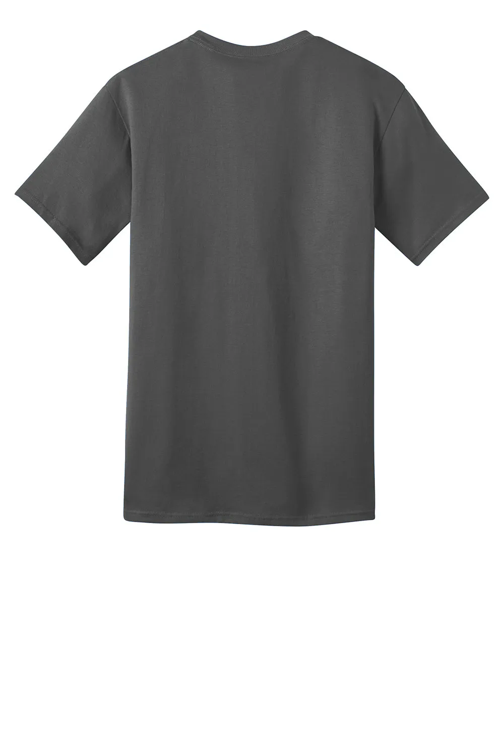 Port & Company Mens Short Sleeve Crewneck T-Shirt - Charcoal Grey  Buy the latest Clothing Port-Company