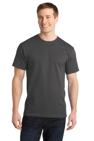 Port & Company Mens Short Sleeve Crewneck T-Shirt - Charcoal Grey  Buy the latest Clothing Port-Company