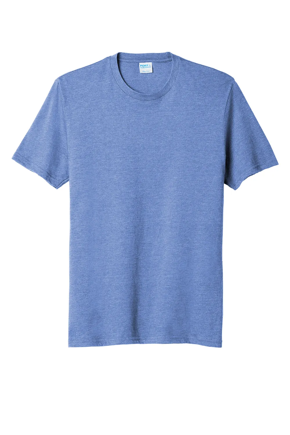 Port & Company Mens Short Sleeve Crewneck T-Shirt - Heather Carolina Blue  Buy the latest Clothing Port-Company