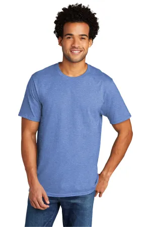 Port & Company Mens Short Sleeve Crewneck T-Shirt - Heather Carolina Blue  Buy the latest Clothing Port-Company