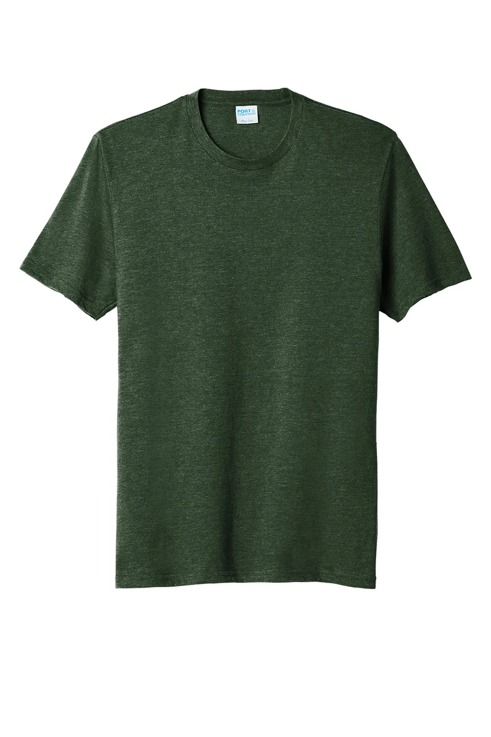 Port & Company Mens Short Sleeve Crewneck T-Shirt - Heather Forest Green  Buy the latest Clothing Port-Company