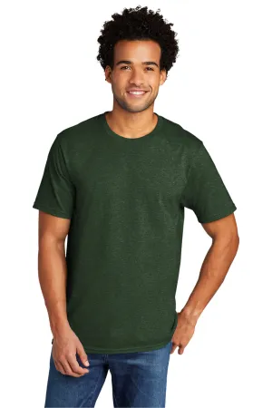 Port & Company Mens Short Sleeve Crewneck T-Shirt - Heather Forest Green  Buy the latest Clothing Port-Company