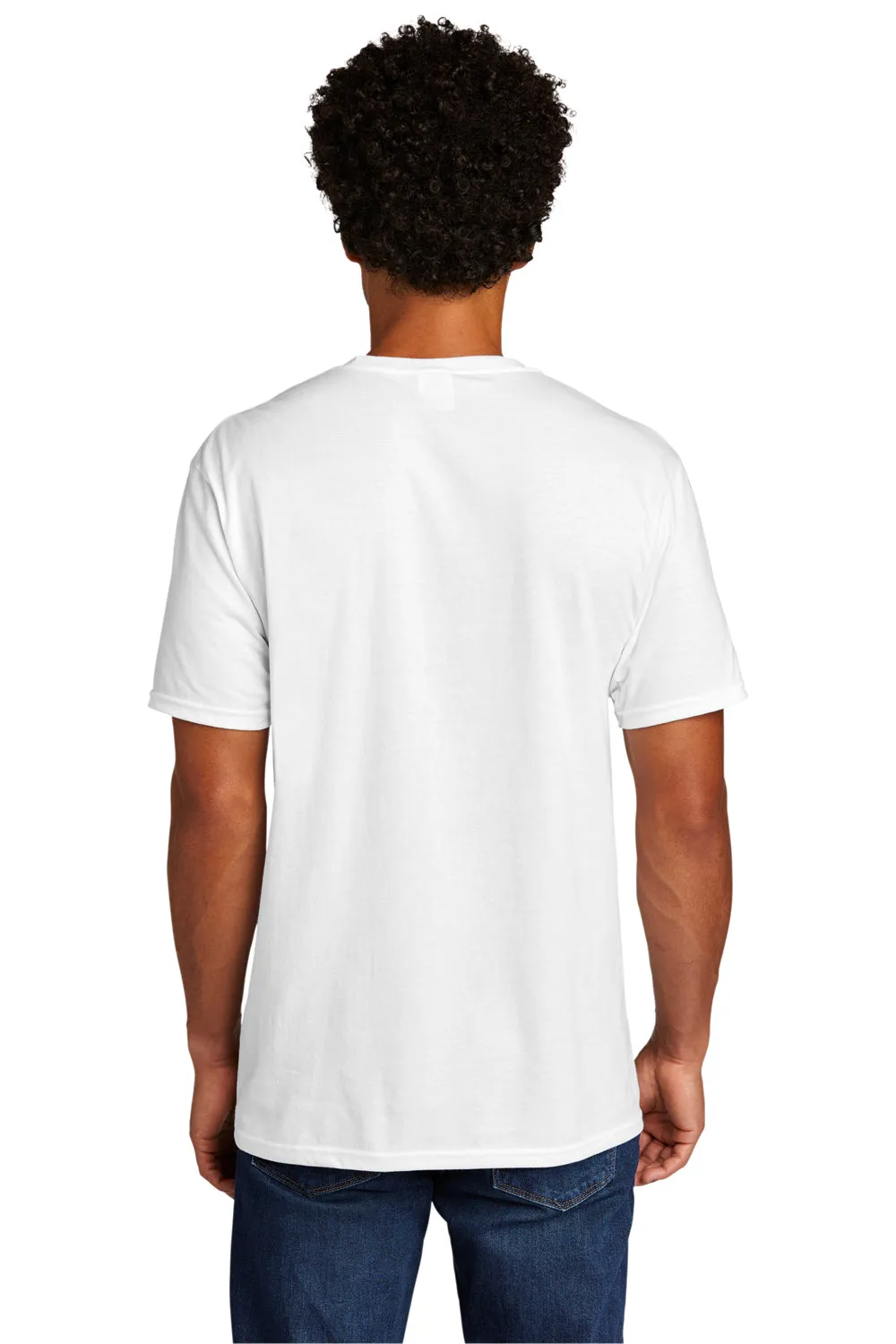 Port & Company Mens Short Sleeve Crewneck T-Shirt - White  Buy the latest Clothing Port-Company