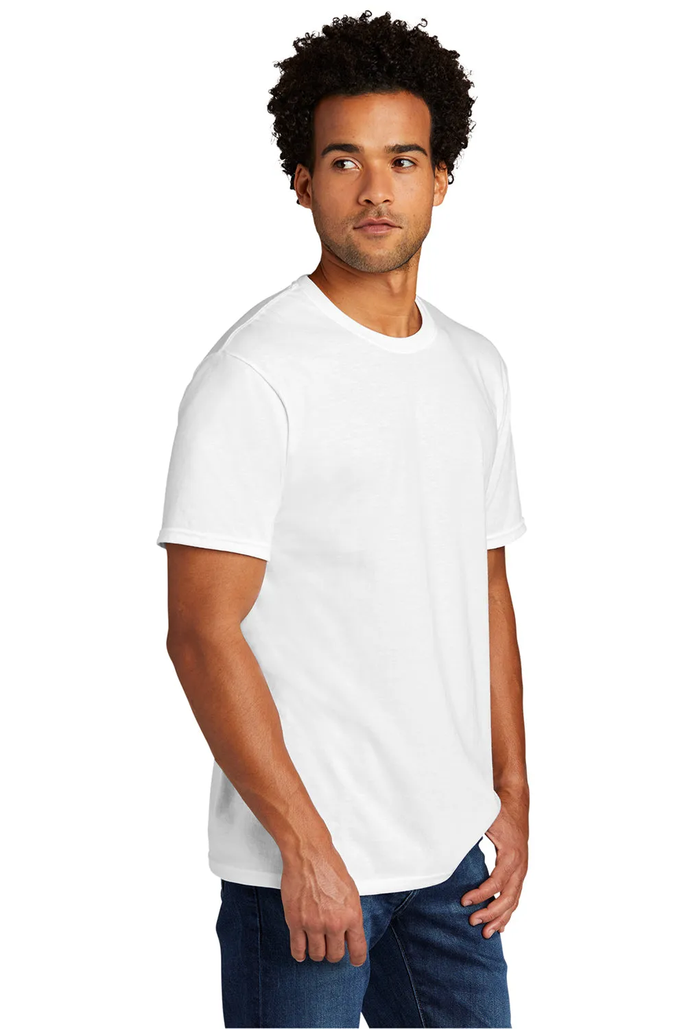 Port & Company Mens Short Sleeve Crewneck T-Shirt - White  Buy the latest Clothing Port-Company