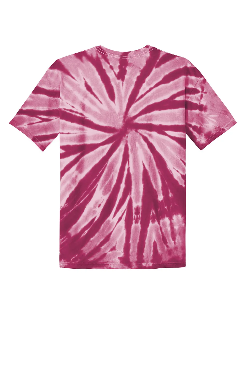 Port & Company Mens Tie-Dye Short Sleeve Crewneck T-Shirt - Maroon  Buy the latest Clothing Port-Company
