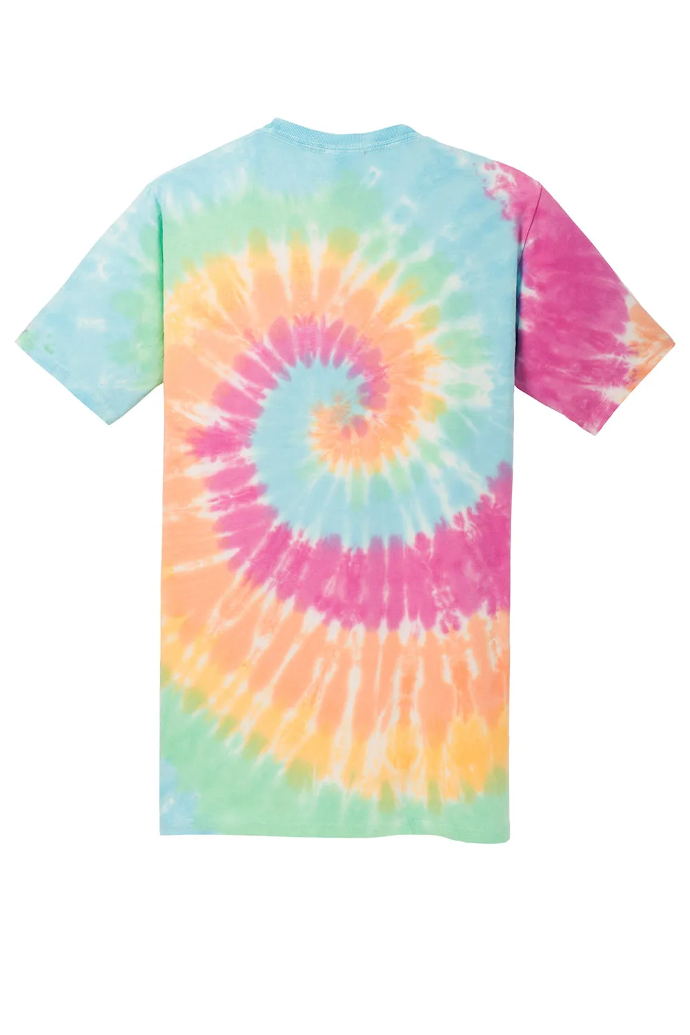 Port & Company Mens Tie-Dye Short Sleeve Crewneck T-Shirt - Pastel Rainbow  Buy the latest Clothing Port-Company