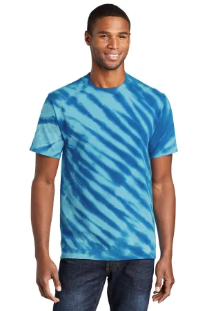 Port & Company Mens Tie-Dye Short Sleeve Crewneck T-Shirt - Royal Blue  Buy the latest Clothing Port-Company