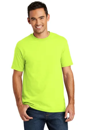 Port & Company Mens USA Made Short Sleeve Crewneck T-Shirt - Safety Green - Closeout  Buy the latest Clothing Port-Company