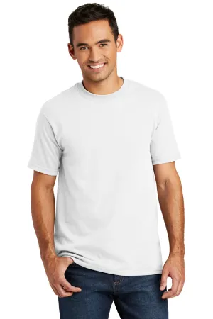 Port & Company Mens USA Made Short Sleeve Crewneck T-Shirt - White - Closeout  Buy the latest Clothing Port-Company
