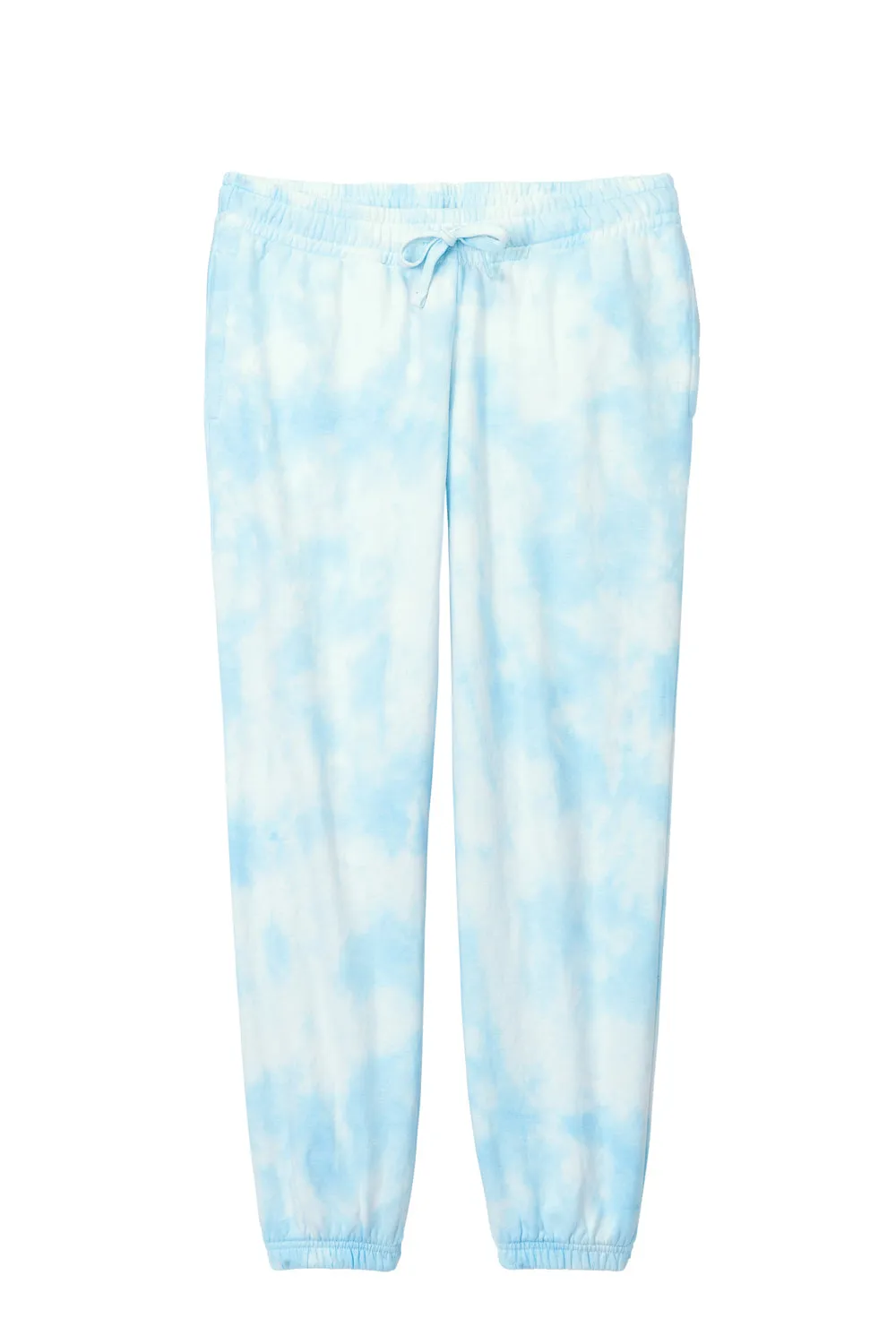 Port & Company Womens Beach Wash Tie Dye Sweatpants w/ Pockets - Glacier Blue  Buy the latest Clothing Port-Company