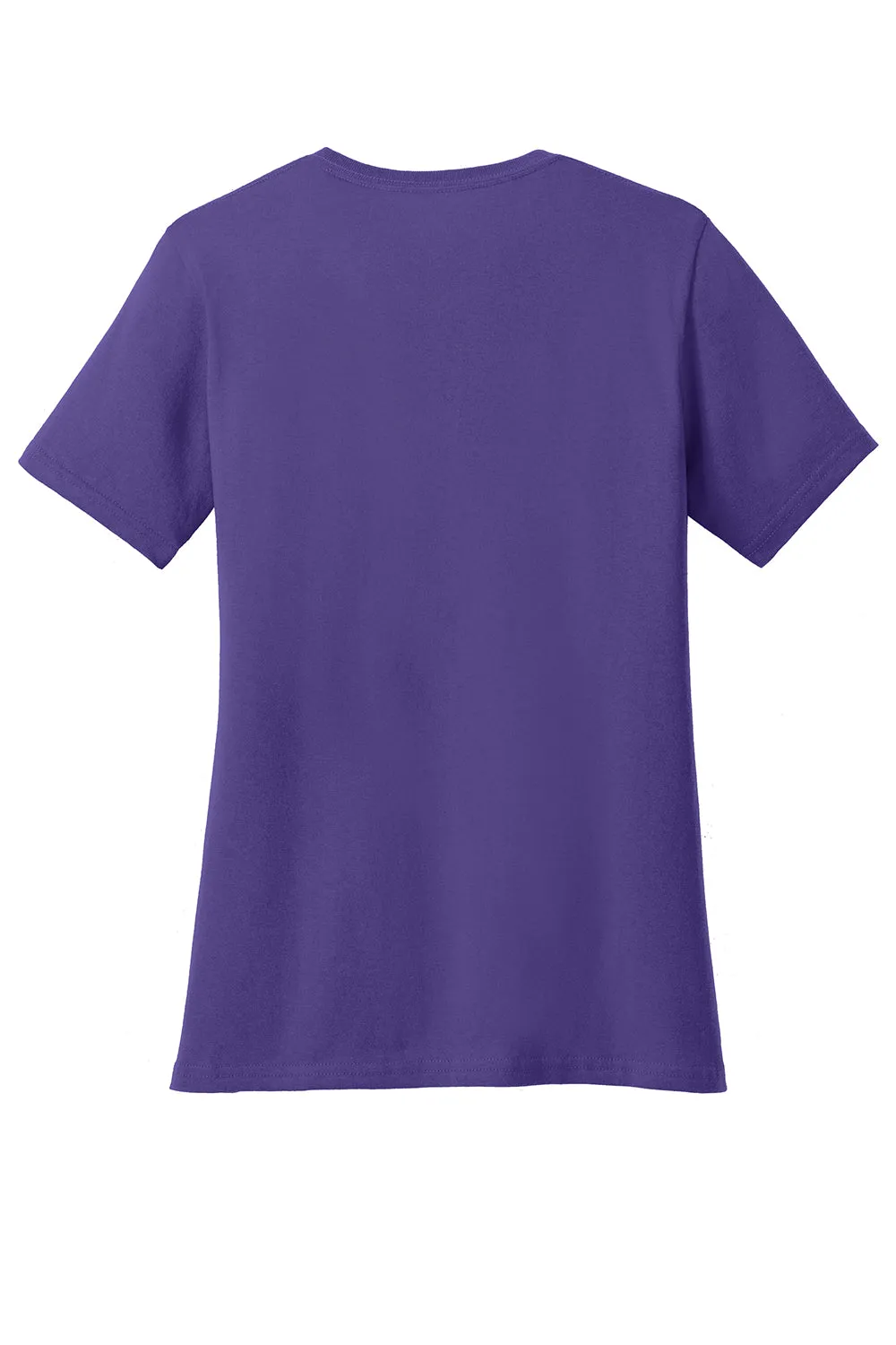 Port & Company Womens Core Short Sleeve V-Neck T-Shirt - Purple  Buy the latest Clothing Port-Company