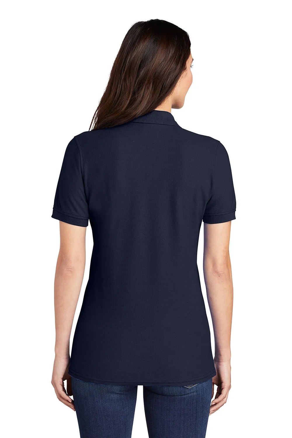 Port & Company Womens Core Stain Resistant Short Sleeve Polo Shirt - Deep Navy Blue  Buy the latest Clothing Port-Company