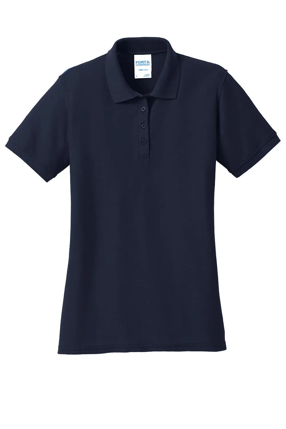 Port & Company Womens Core Stain Resistant Short Sleeve Polo Shirt - Deep Navy Blue  Buy the latest Clothing Port-Company
