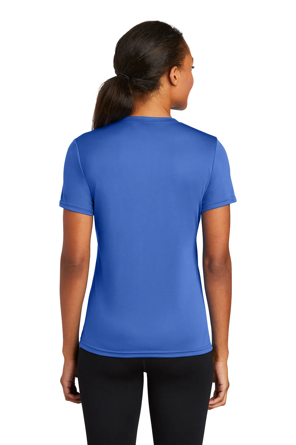 Port & Company Womens Dry Zone Performance Moisture Wicking Short Sleeve Crewneck T-Shirt - Royal Blue  Buy the latest Clothing Port-Company
