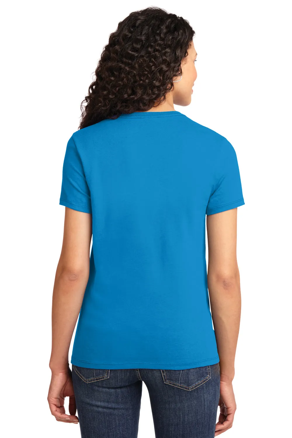 Port & Company Womens Essential Short Sleeve Crewneck T-Shirt - Sapphire Blue - Closeout  Buy the latest Clothing Port-Company