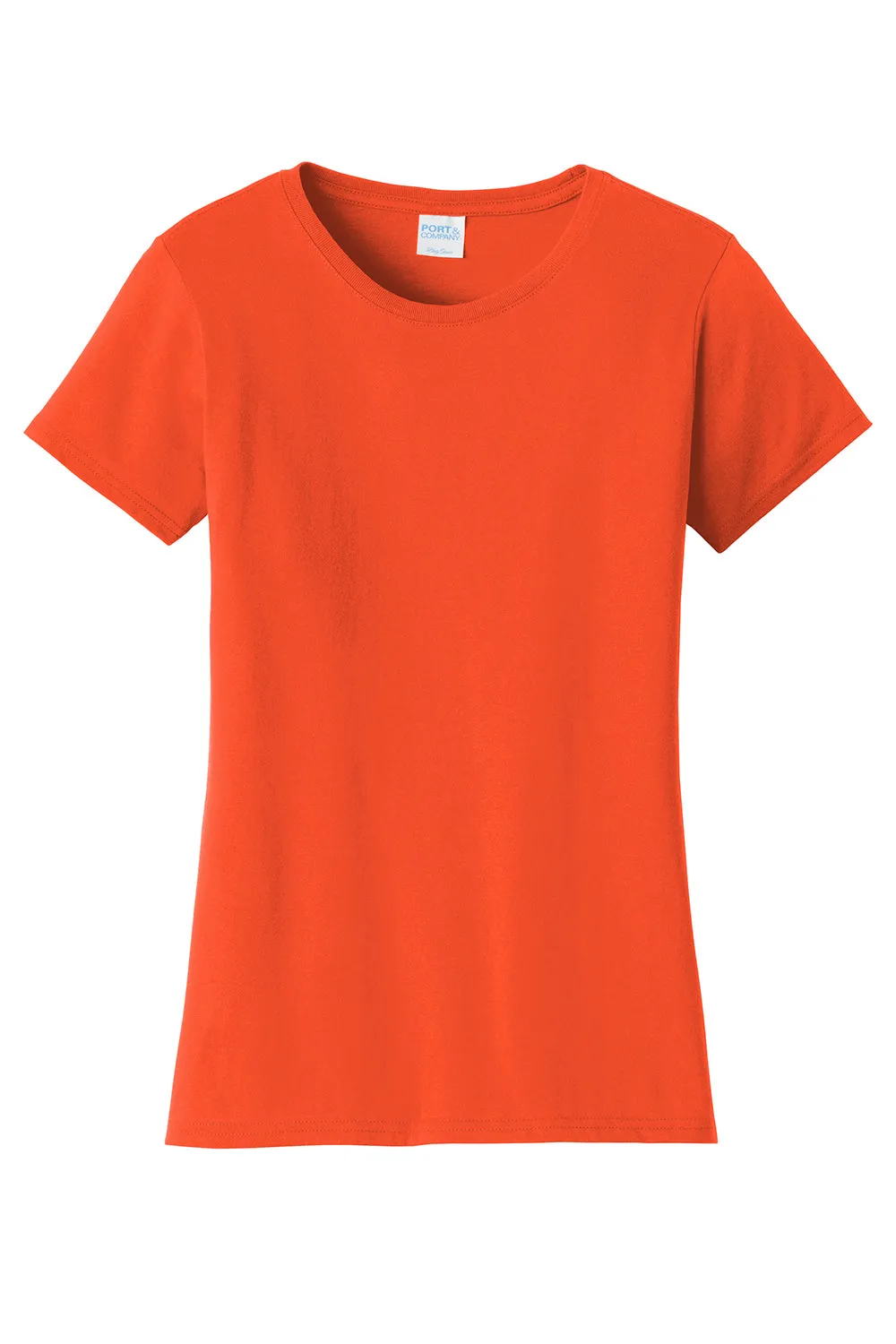 Port & Company Womens Fan Favorite Short Sleeve Crewneck T-Shirt - Orange  Buy the latest Clothing Port-Company