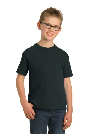 Port & Company Youth Beach Wash Short Sleeve Crewneck T-Shirt - Black  Buy the latest Clothing Port-Company