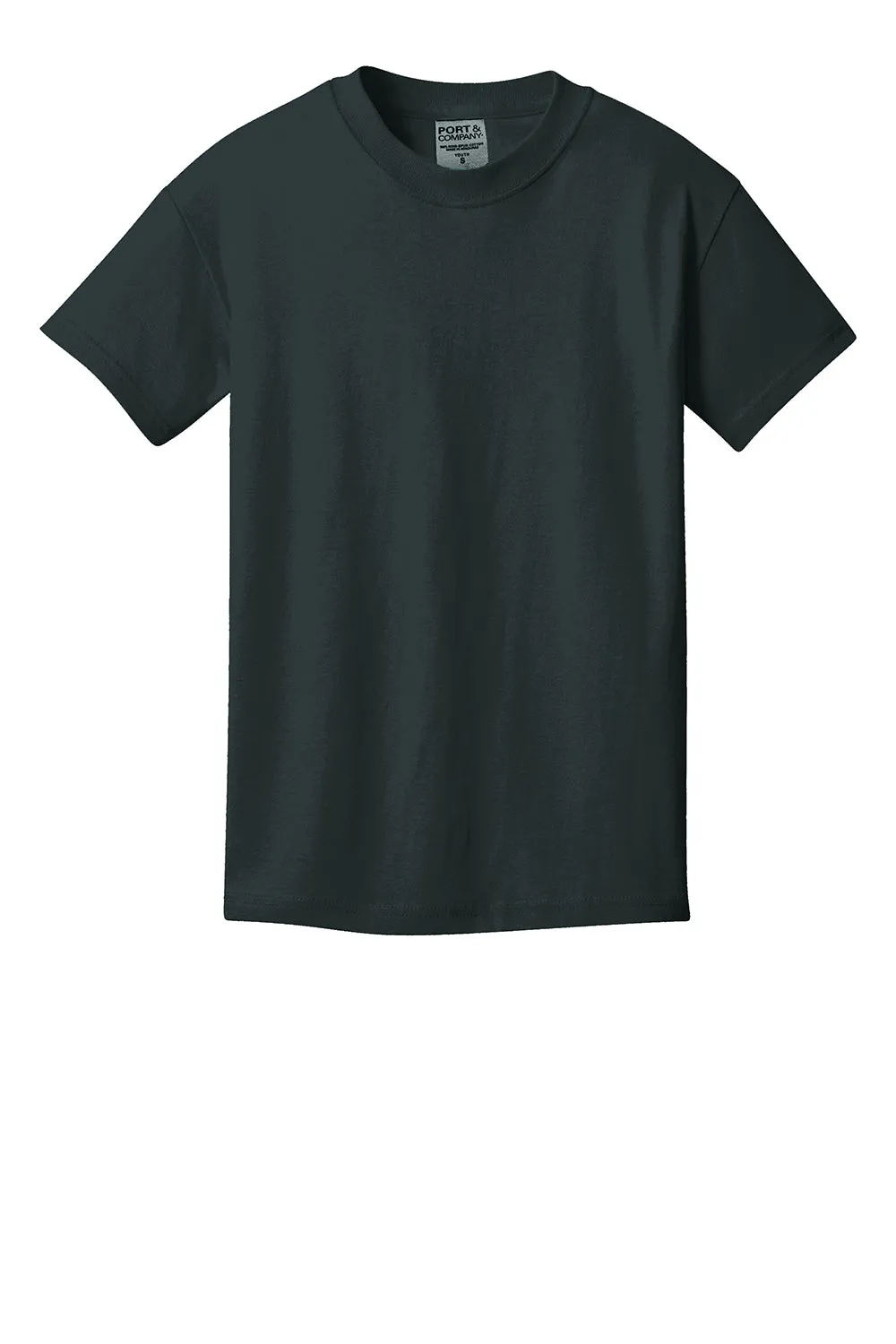 Port & Company Youth Beach Wash Short Sleeve Crewneck T-Shirt - Black  Buy the latest Clothing Port-Company