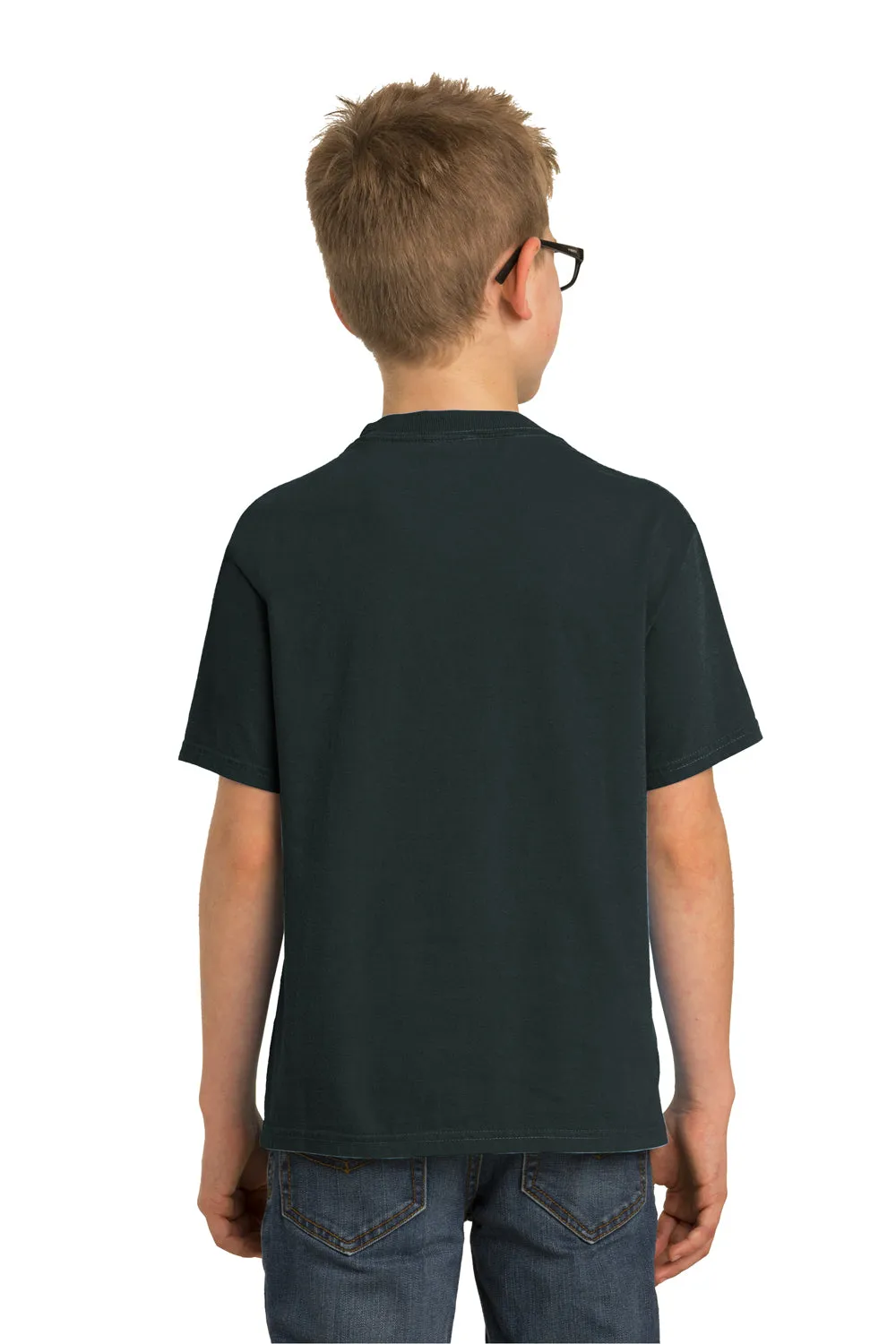 Port & Company Youth Beach Wash Short Sleeve Crewneck T-Shirt - Black  Buy the latest Clothing Port-Company