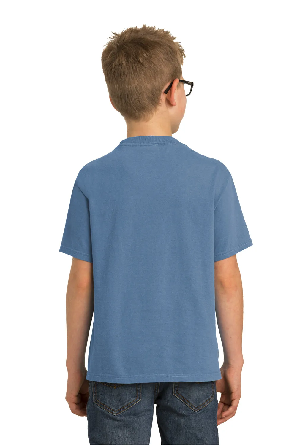 Port & Company Youth Beach Wash Short Sleeve Crewneck T-Shirt - Blue Moon  Buy the latest Clothing Port-Company