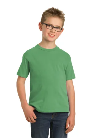 Port & Company Youth Beach Wash Short Sleeve Crewneck T-Shirt - Safari Green  Buy the latest Clothing Port-Company