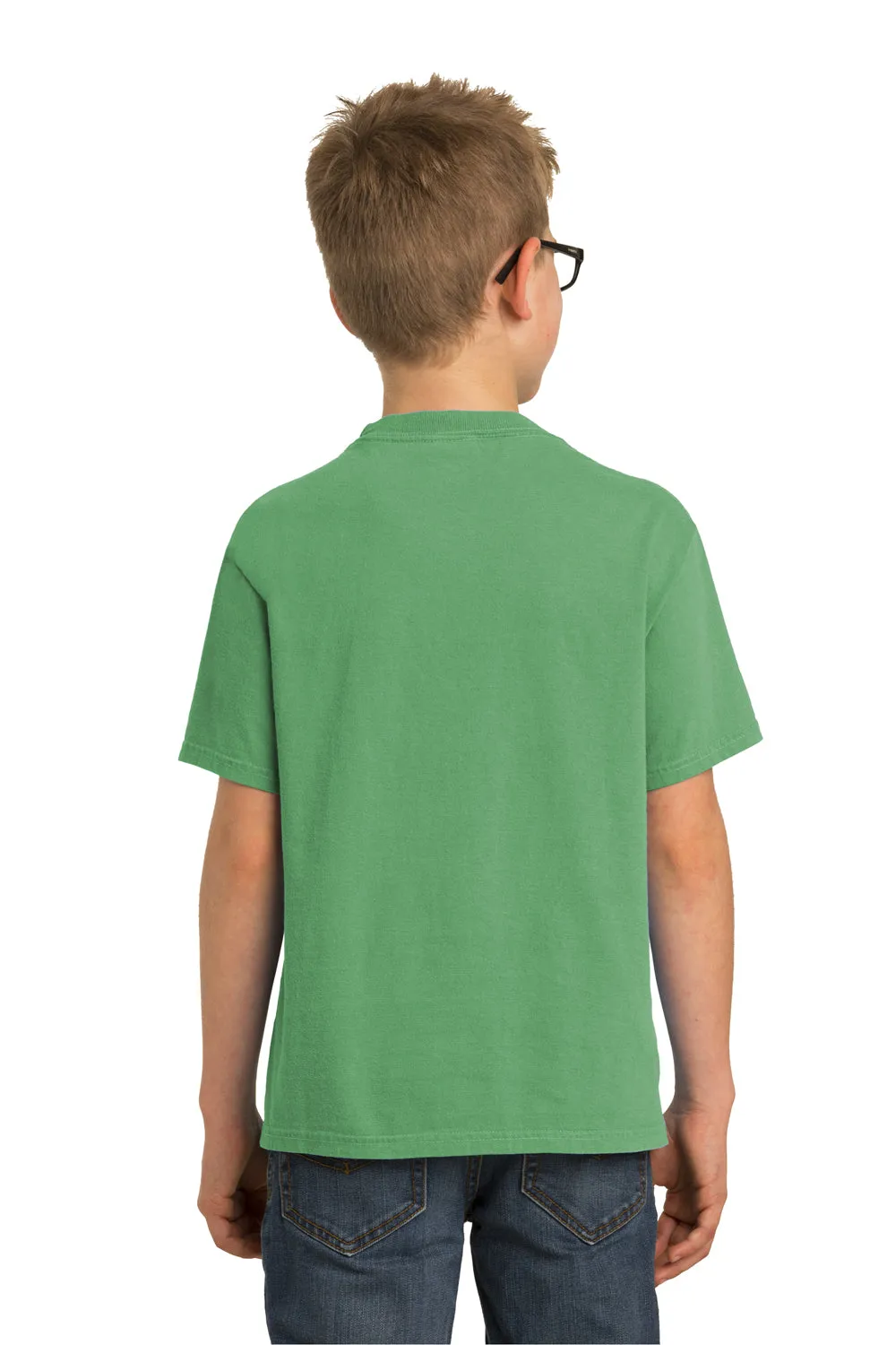 Port & Company Youth Beach Wash Short Sleeve Crewneck T-Shirt - Safari Green  Buy the latest Clothing Port-Company
