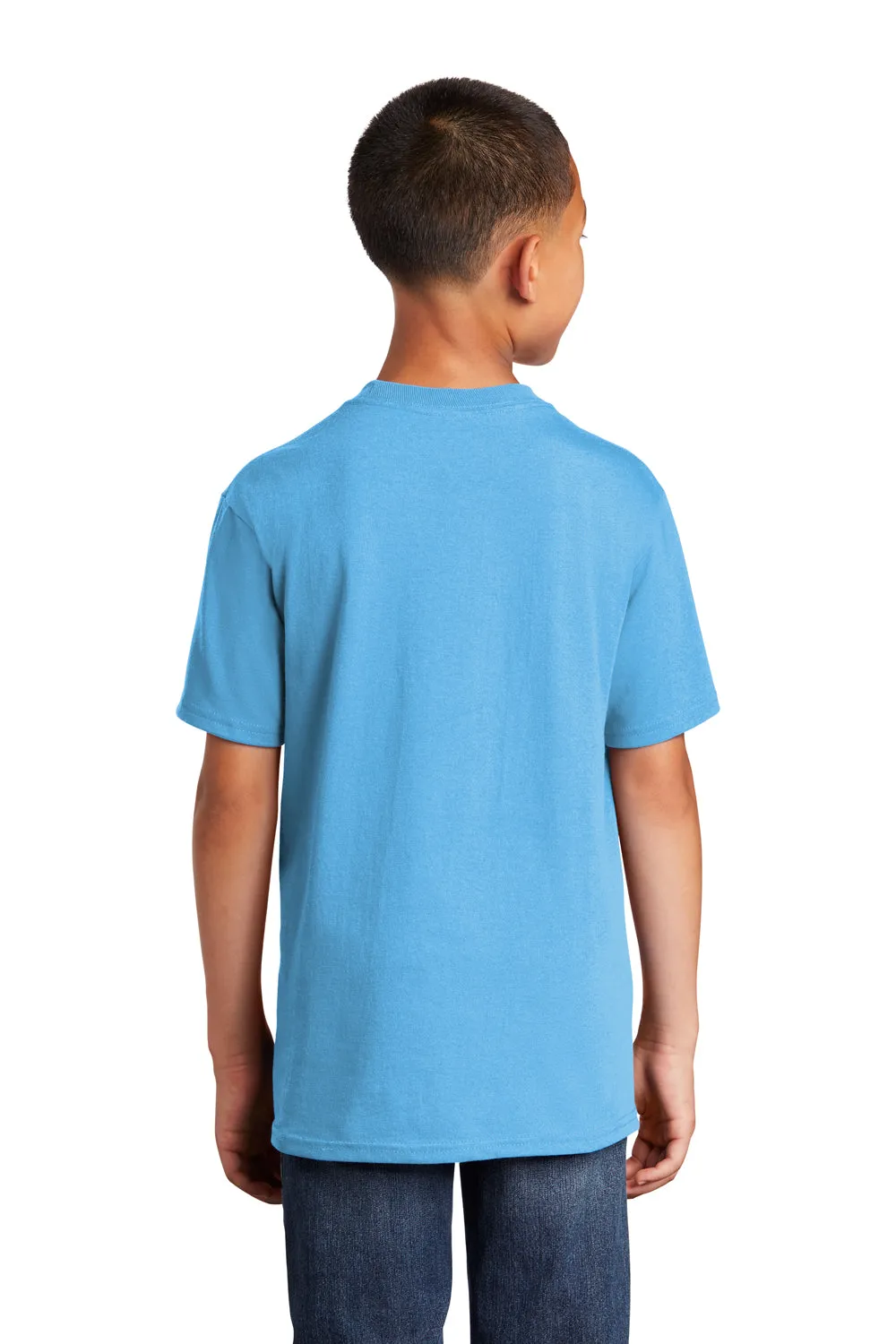 Port & Company Youth Core Short Sleeve Crewneck T-Shirt - Aquatic Blue  Buy the latest Clothing Port-Company