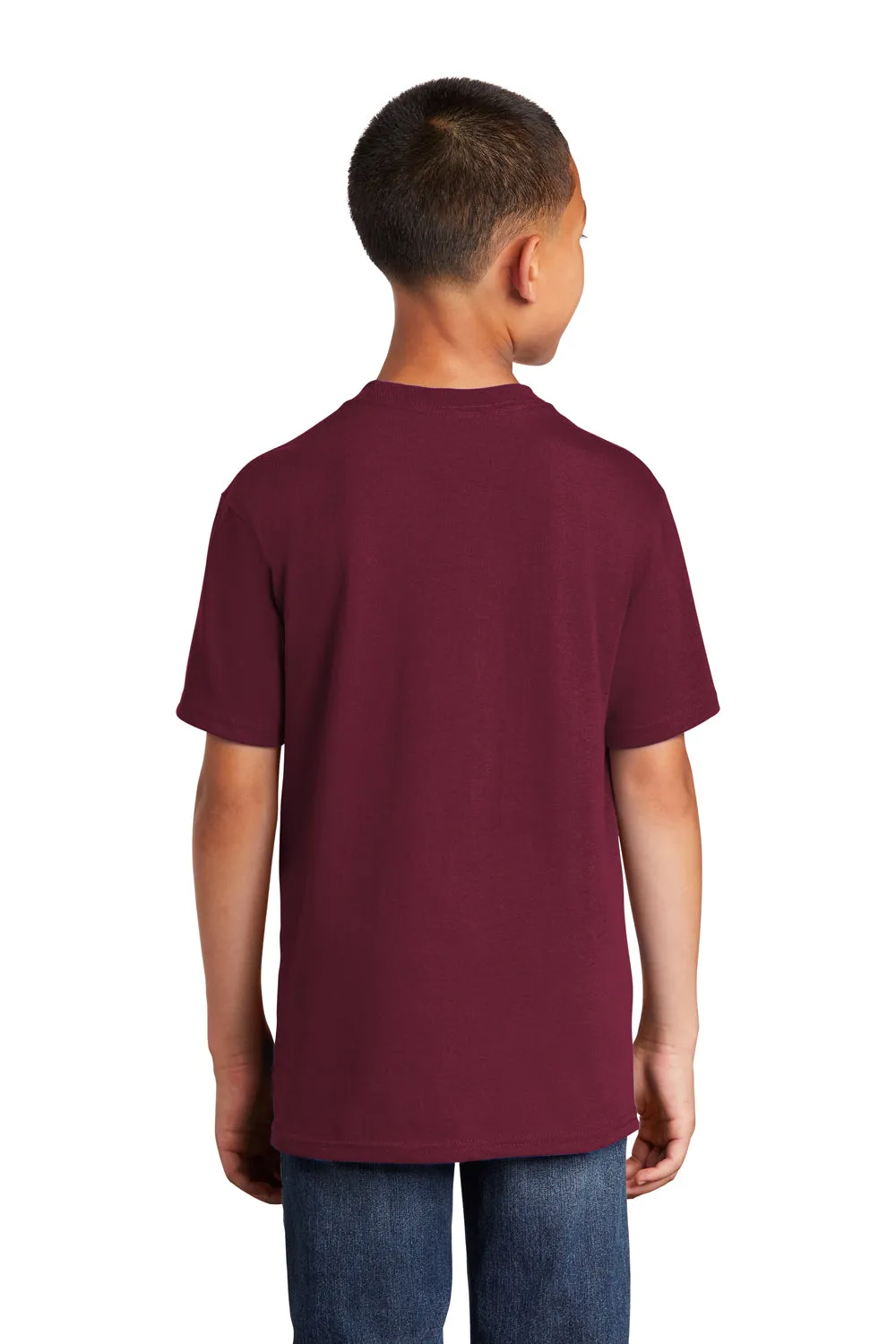 Port & Company Youth Core Short Sleeve Crewneck T-Shirt - Cardinal Red  Buy the latest Clothing Port-Company
