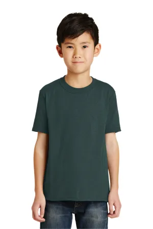 Port & Company Youth Core Short Sleeve Crewneck T-Shirt - Dark Green  Buy the latest Clothing Port-Company
