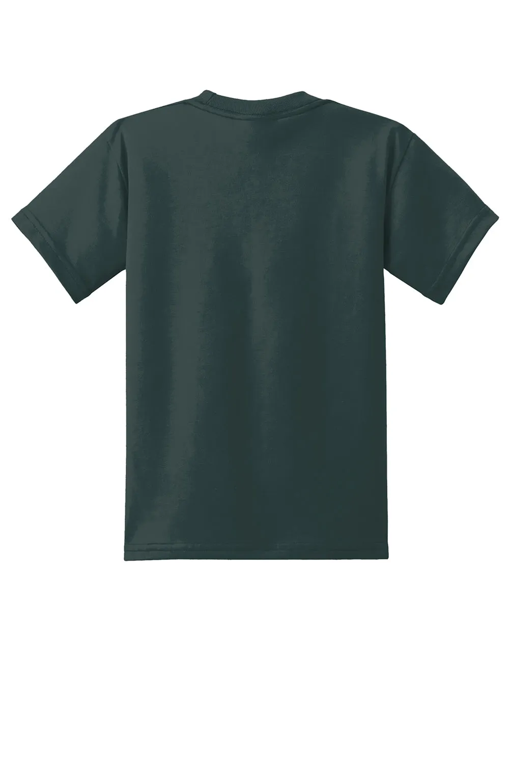 Port & Company Youth Core Short Sleeve Crewneck T-Shirt - Dark Green  Buy the latest Clothing Port-Company
