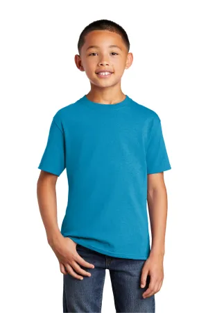 Port & Company Youth Core Short Sleeve Crewneck T-Shirt - Neon Blue  Buy the latest Clothing Port-Company