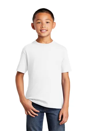 Port & Company Youth Core Short Sleeve Crewneck T-Shirt - White  Buy the latest Clothing Port-Company