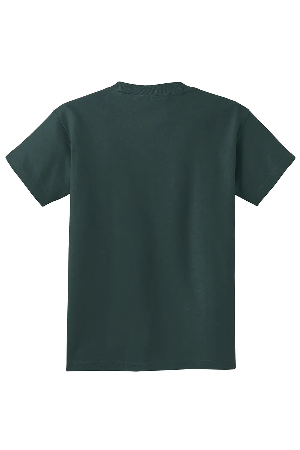 Port & Company Youth Essential Short Sleeve Crewneck T-Shirt - Dark Green  Buy the latest Clothing Port-Company