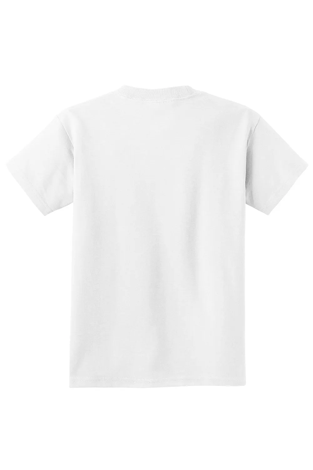 Port & Company Youth Essential Short Sleeve Crewneck T-Shirt - White  Buy the latest Clothing Port-Company