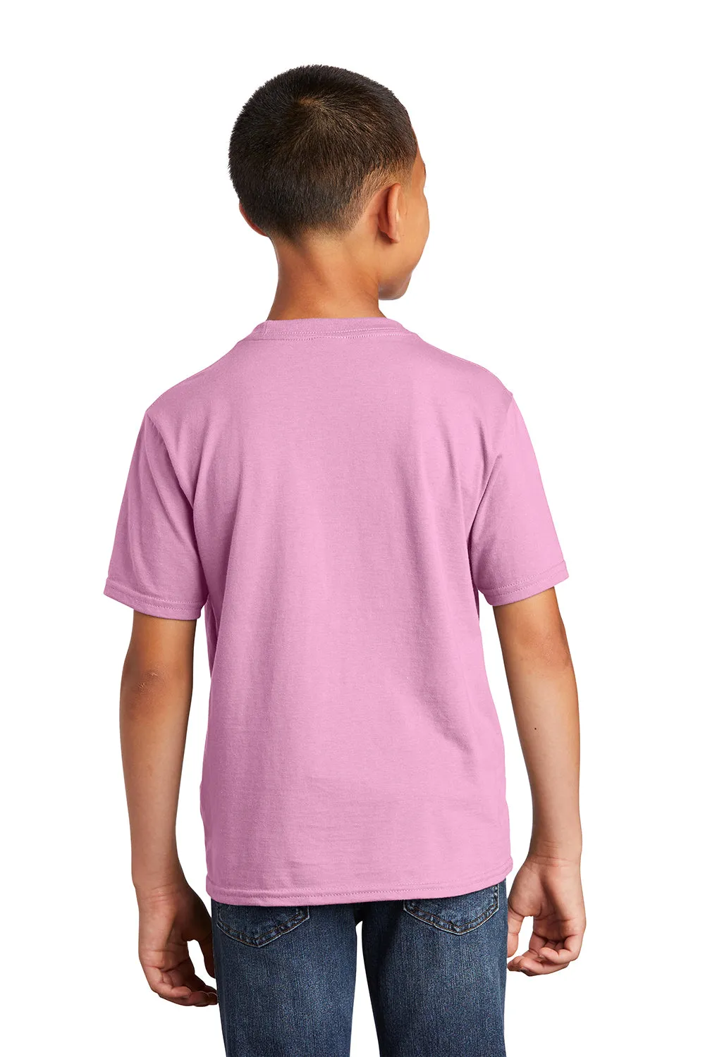 Port & Company Youth Fan Favorite Short Sleeve Crewneck T-Shirt - Candy Pink  Buy the latest Clothing Port-Company