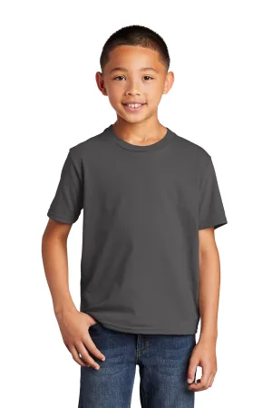 Port & Company Youth Fan Favorite Short Sleeve Crewneck T-Shirt - Charcoal Grey  Buy the latest Clothing Port-Company