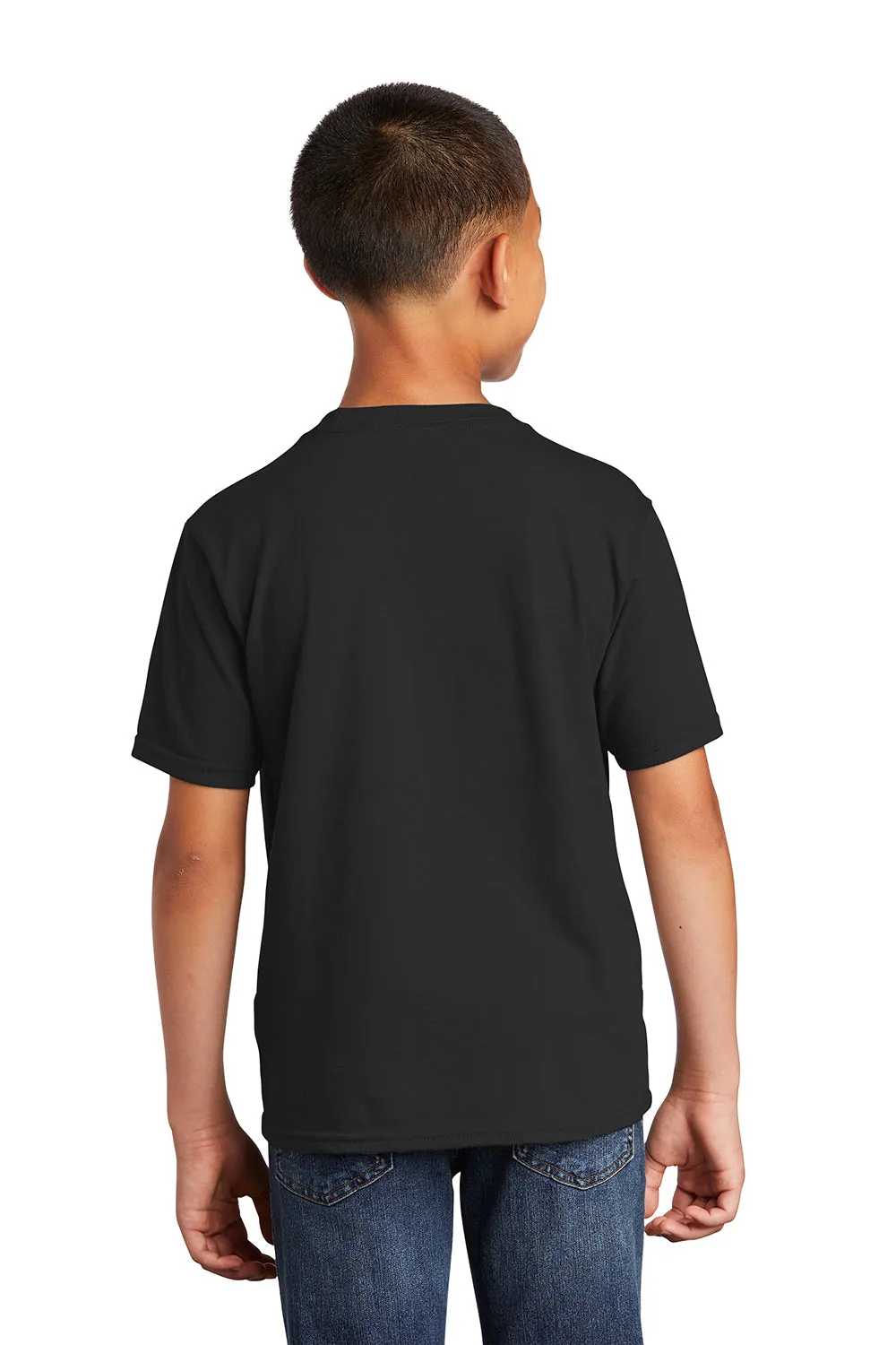 Port & Company Youth Fan Favorite Short Sleeve Crewneck T-Shirt - Jet Black  Buy the latest Clothing Port-Company
