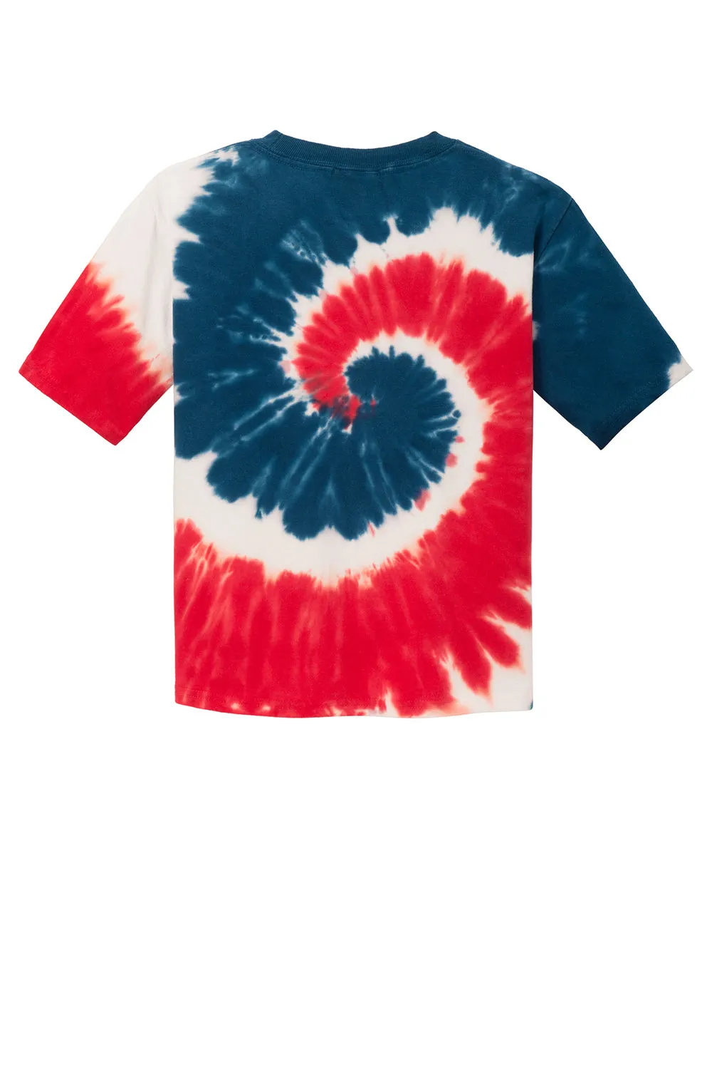 Port & Company Youth Tie-Dye Short Sleeve Crewneck T-Shirt - USA Rainbow  Buy the latest Clothing Port-Company