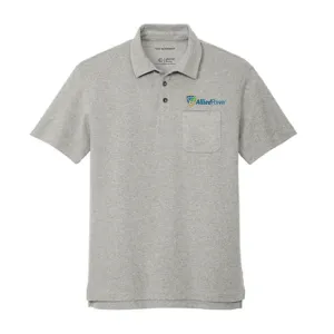 #Port Authority C-FREE Cotton Blend Pique Pocket Polo Port Authority