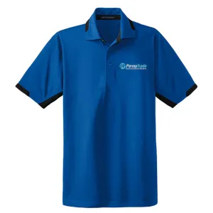 #Port Authority Dry Zone Colorblock Ottoman Polo Port Authority