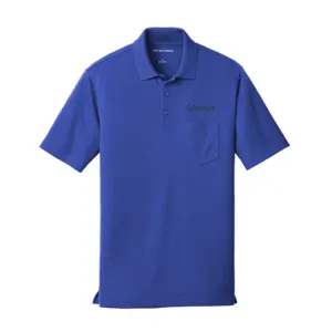 #Port Authority Dry Zone UV Micro-Mesh Pocket Polo Port Authority