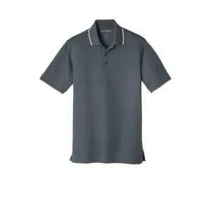 #Port Authority Dry Zone UV Micro-Mesh Tipped Polo Port Authority