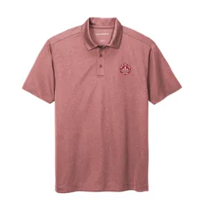#Port Authority Heathered Silk Touch Performance Polo Port Authority