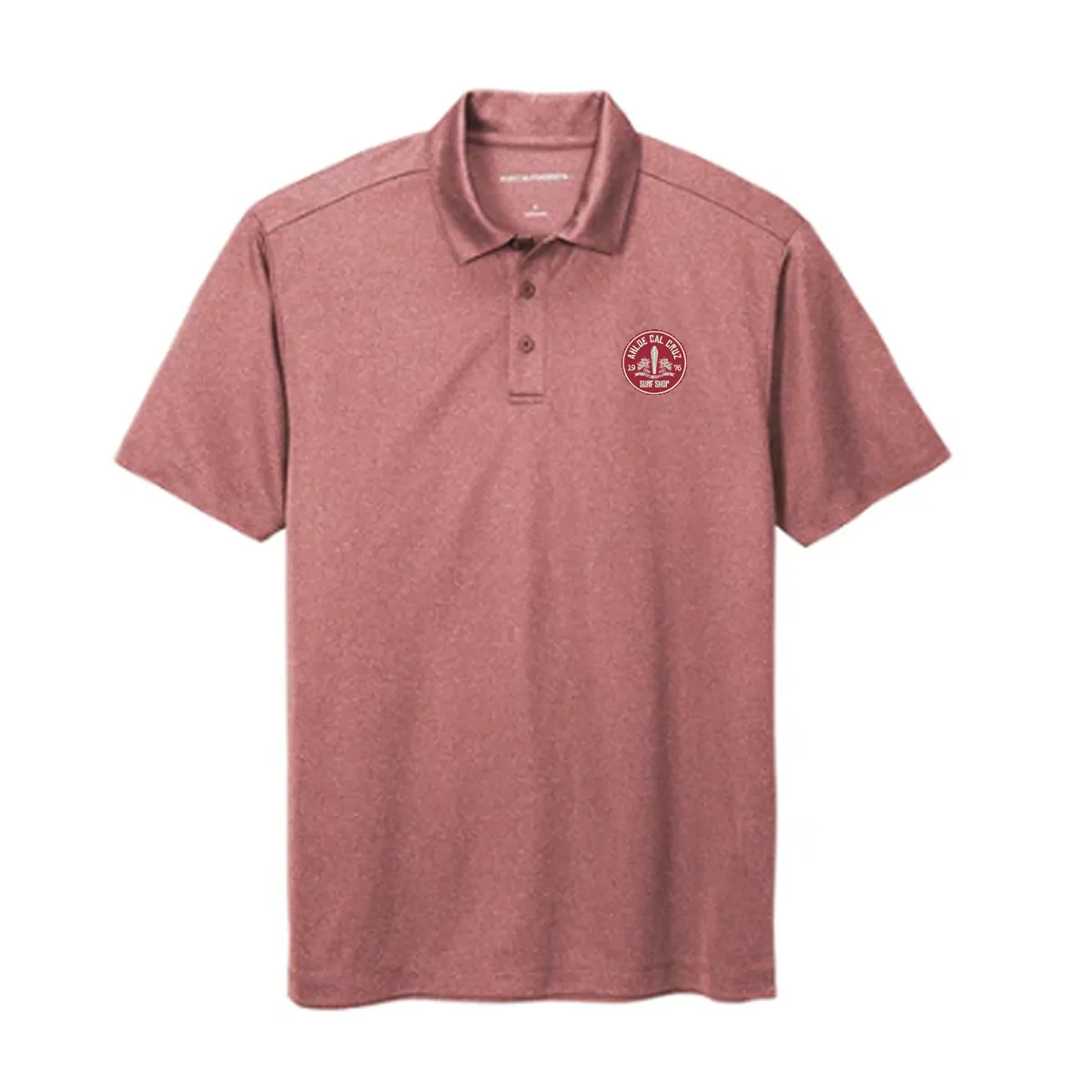 #Port Authority Heathered Silk Touch Performance Polo Port Authority