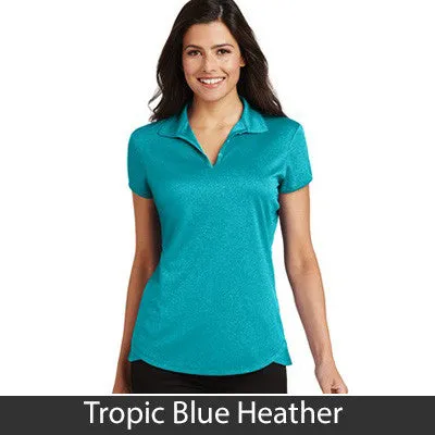 Port Authority Ladies Trace Heather Polo Port Authority