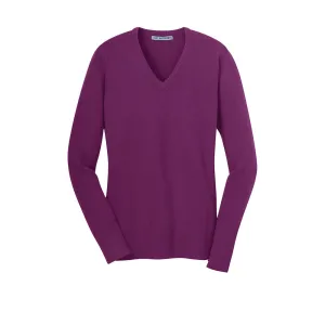 #Port Authority Ladies V-Neck Sweater Port Authority
