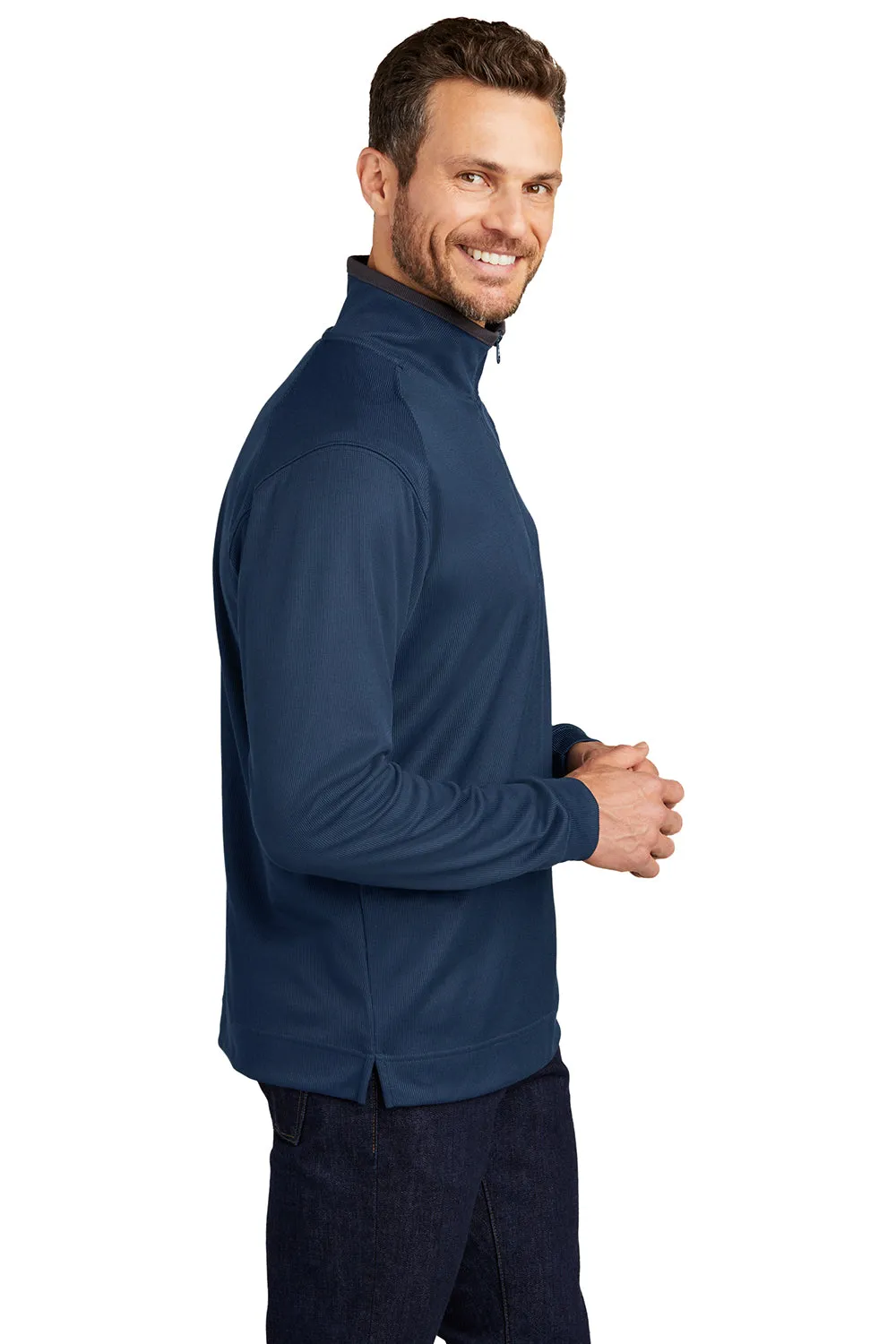 Port Authority Mens 1/4 Zip Jacket - Regatta Blue  Premium quality Clothing Port-Authority