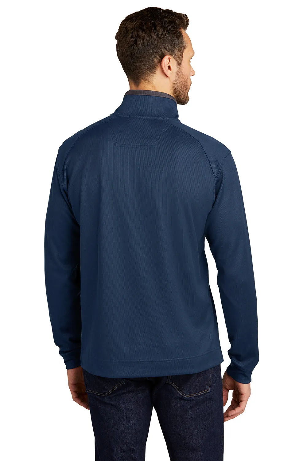 Port Authority Mens 1/4 Zip Jacket - Regatta Blue  Premium quality Clothing Port-Authority