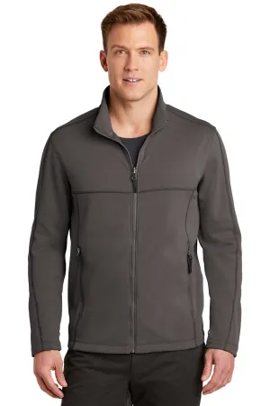 Port Authority Mens Collective Full Zip Smooth Fleece Jacket - Graphite Grey  Premium quality Clothing Port-Authority