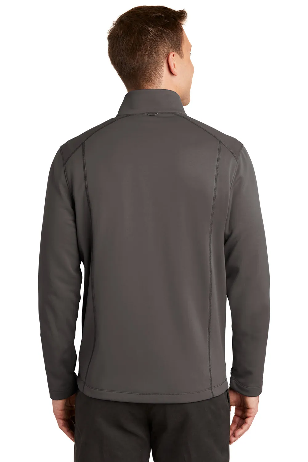 Port Authority Mens Collective Full Zip Smooth Fleece Jacket - Graphite Grey  Premium quality Clothing Port-Authority